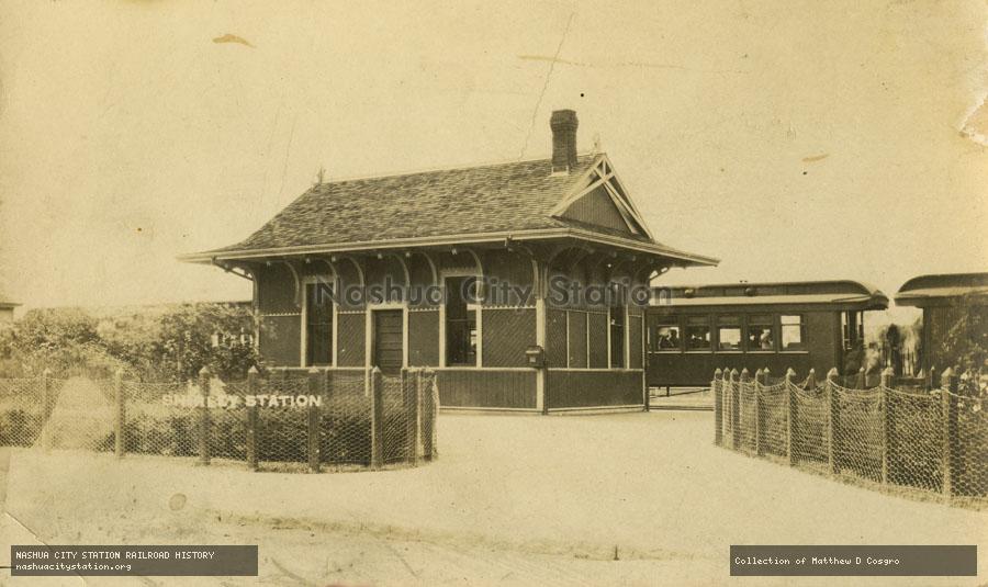 Postcard: Shirley Station